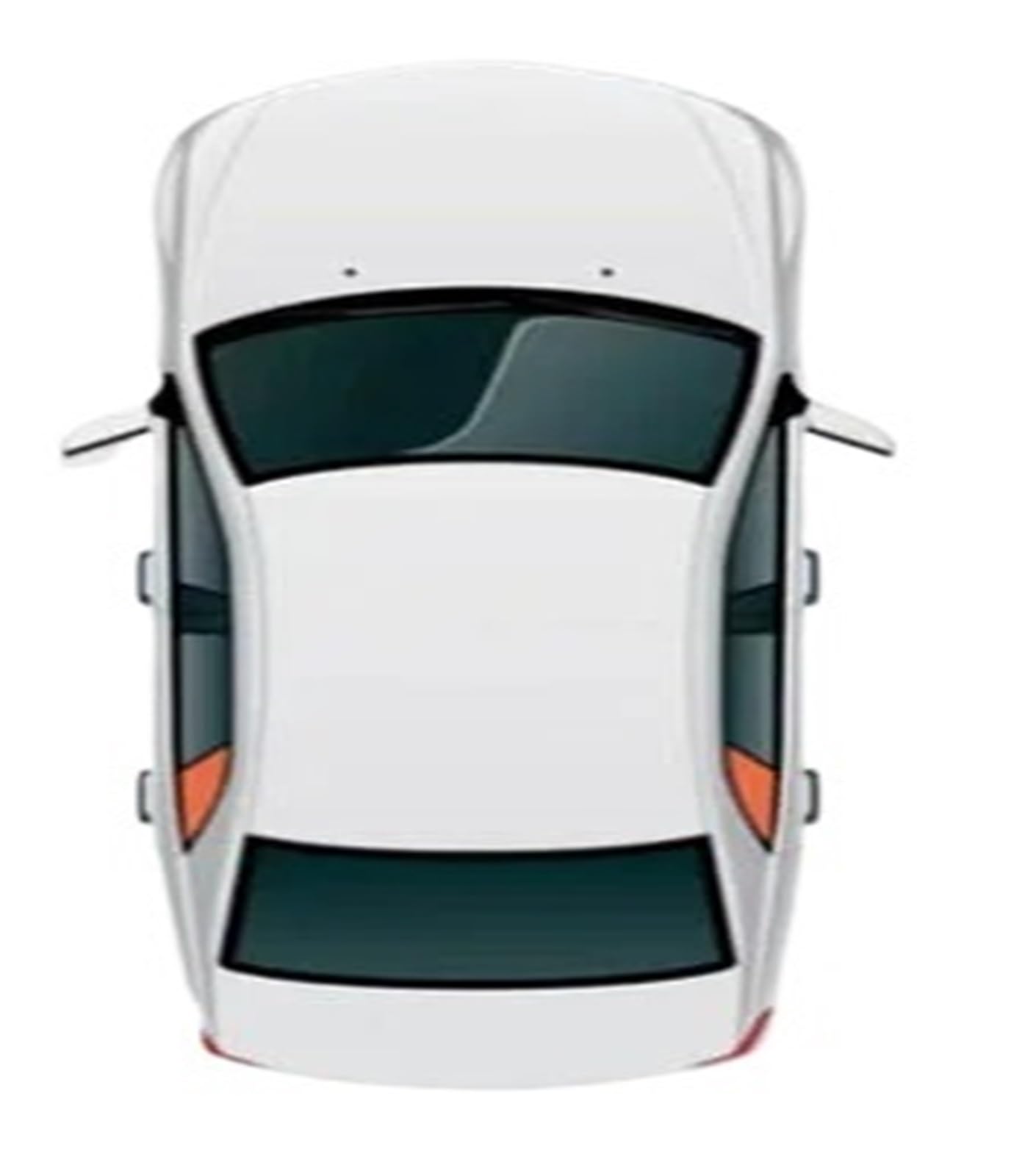 Car Shades Für Cayenne Für 958 Für 955 Für 987 Für 981 Seite Fenster Vorhang Sonnenschutz Isolierung Abdeckung Magnetische Auto Fenster Sonnenschutz Auto-Sonnenschutzschild(Rear Triangle 2pcs) von SILHUP