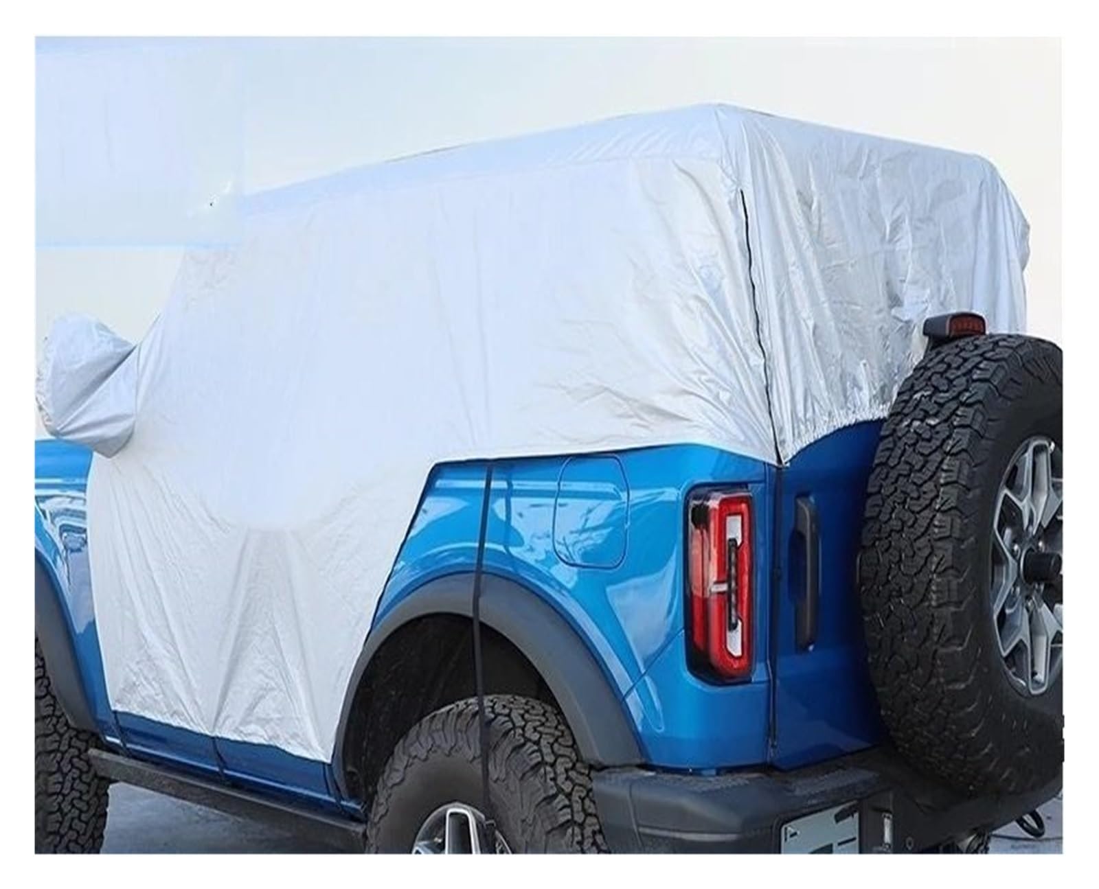 Car Shades Für Ford Für Bronco 2021 2022 2023 Auto Körper Abdeckung Außerhalb wasserdichte Staubdicht Sonnenschirm UV Schutz Abdeckungen Auto-Sonnenschutzschild von SILHUP