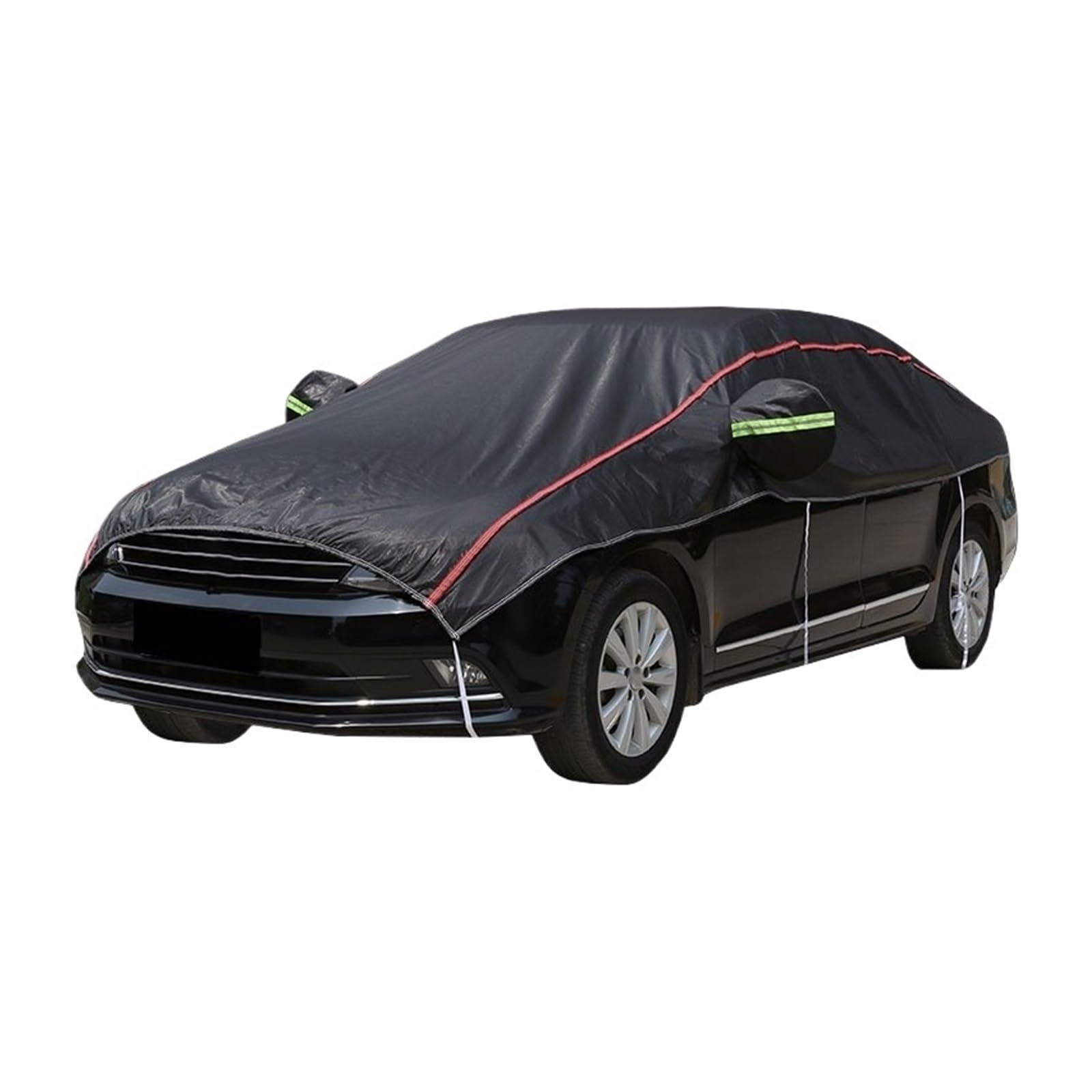 Car Shades Für Limousinen/SUVs Indoor/Outdoor Regen Schnee Universelle Autoabdeckungen wasserdichte Oxford-Sonnenschutzabdeckung Auto-Sonnenschutzschild(Sedan Black) von SILHUP