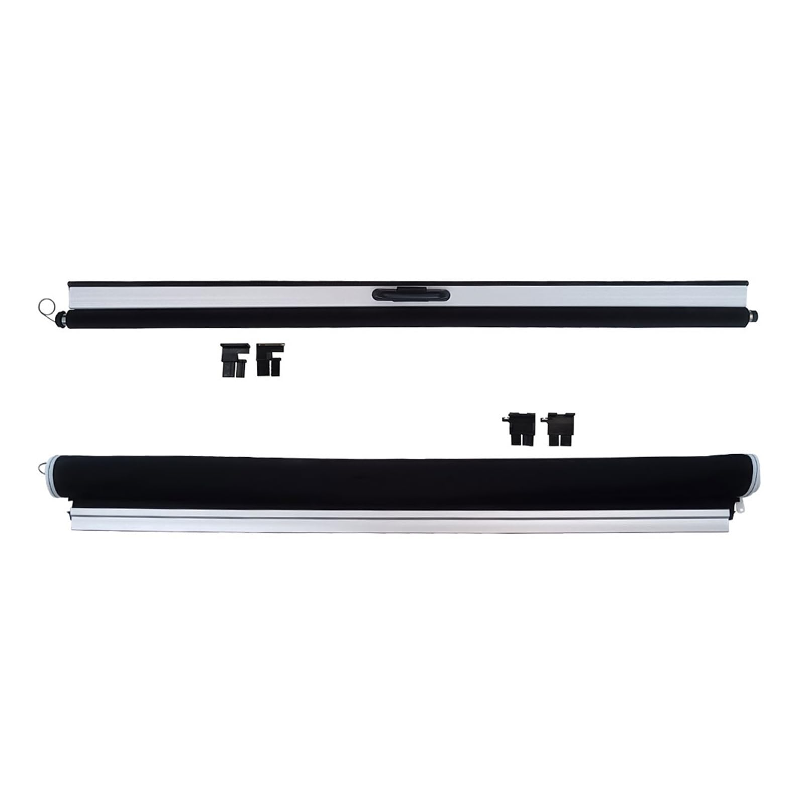 Car Shades Für Q7 2007-2015 Vorne Und Hinten Auto Panorama Schiebedach Sonnenschirm Vorhang Abdeckung Montage 4L0877307D 4L0877307C Auto-Sonnenschutzschild(Black Front x Rear) von SILHUP