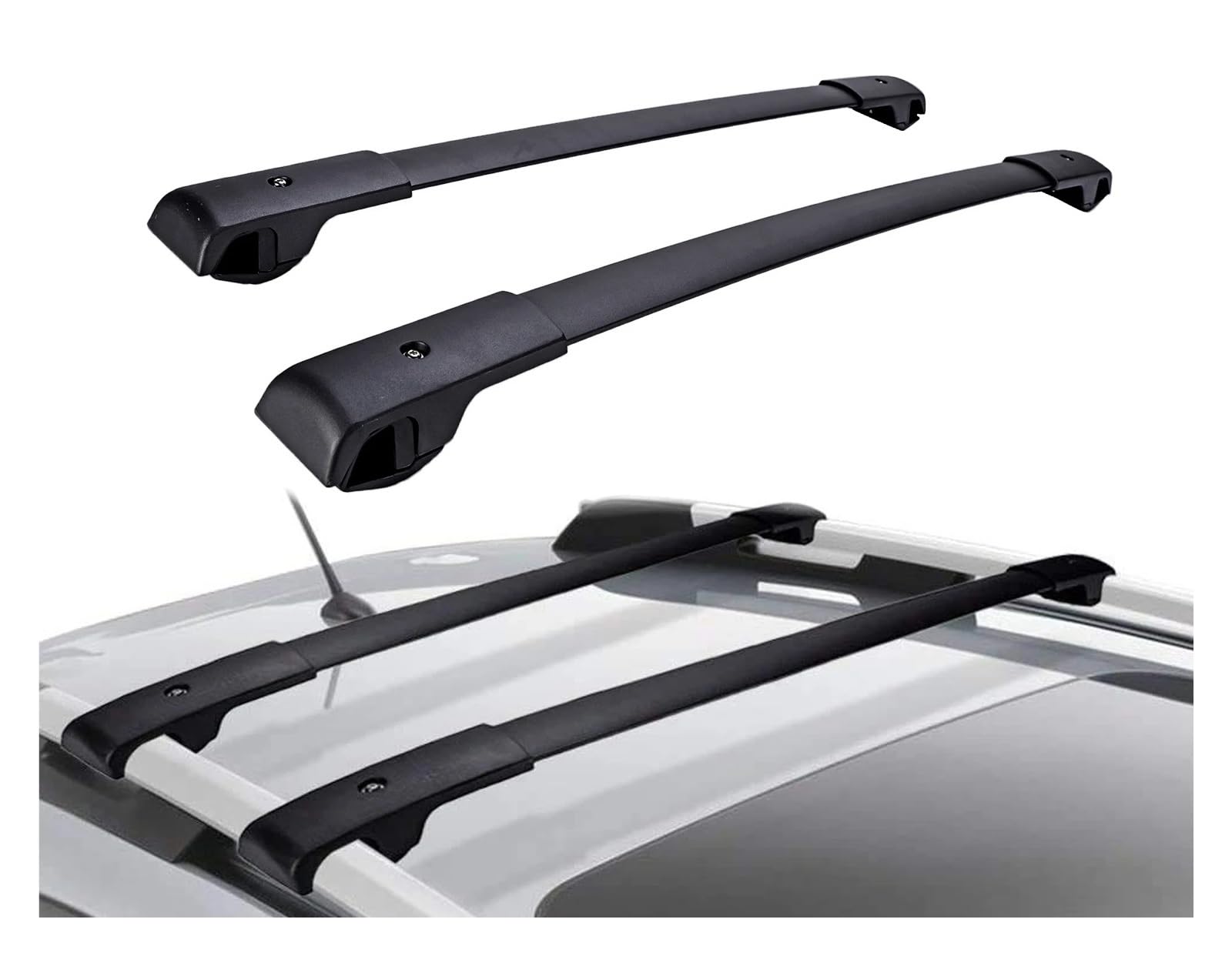 Dachträger Auto Für Subaru Für Forester 2014 2015 2016 2017 Auto Dach Rack Gepäckträger Kajaks Fahrrad Kanus Dach Kreuz Bars Rack Halter Relingträger von SILHUP