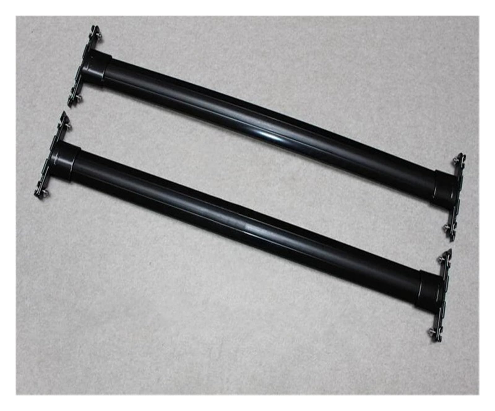 Dachträger Auto Für Toyota Für Land Für Cruiser LC200 FJ200 2008-2022 Cross Bar Dach Rack Aluminium Legierung Schienen Gepäck Racks Träger Bars Relingträger(Schwarz) von SILHUP