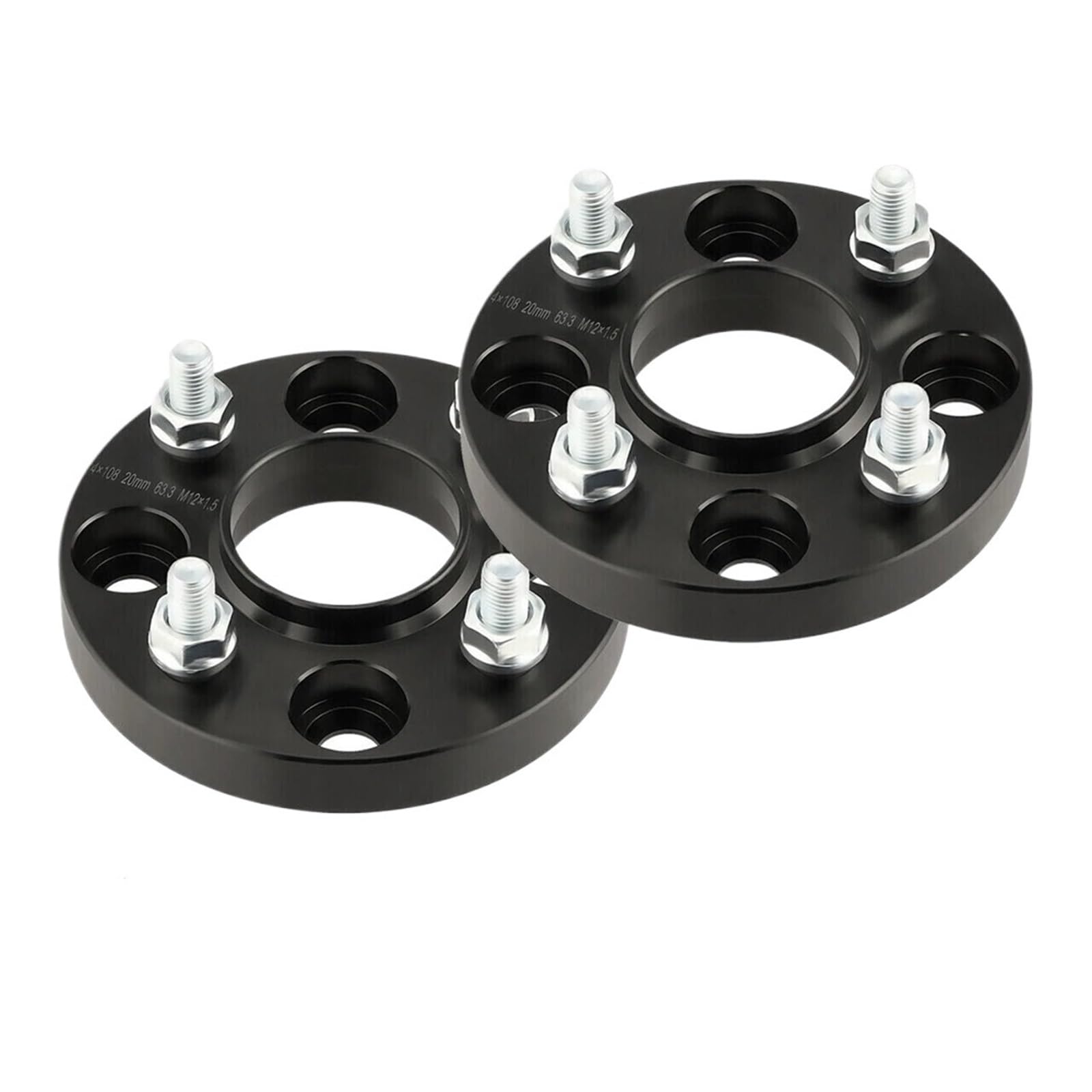 Für Ford Für Fiesta ST150 Mk6 / Mk7 2x20mm Hubcentric Spurverbreiterungen 4x108 CB 63,3mm von SILHUP