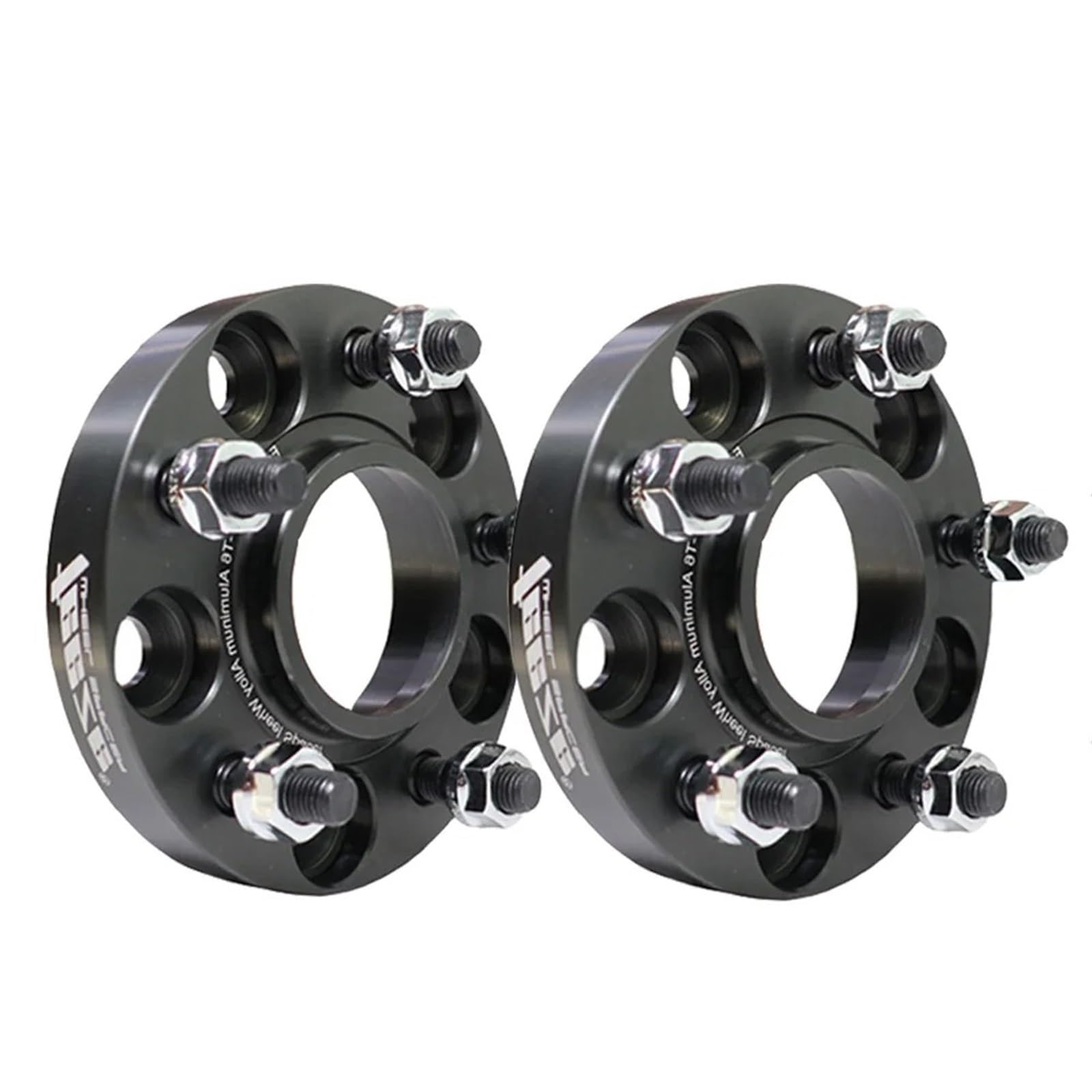 Für Nissan Für Infiniti G35 G37 Q40 Q45 Q50 Q55 Q60 Q70 FX35 FX50 350z 370z Hubcentric Spurverbreiterungen PCD 5x114.3 CB 66,1mm,(1 Piece Black 30mm) von SILHUP