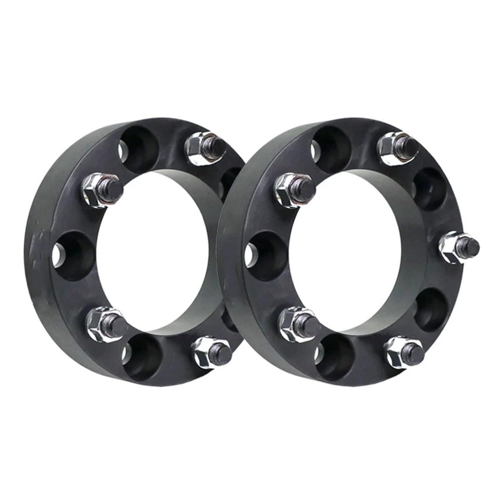 Für Suzuki Für Jimny Für Sierra 2 Stücke PCD 5x139,7 CB 108mm Aluminium Legierung Hubcentric Rad Spacer Adapter(2Black 40mm) von SILHUP