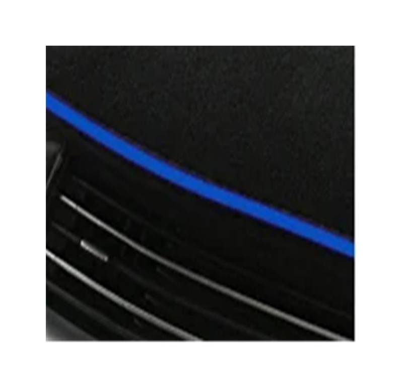 Auto Dashboard Abdeckung Matte Für Toyota Für Corolla 2007 2008 2009 2010 2011 2013 Hand Stick rutschfeste Dashboard Abdeckung Matte Sonnenschirm Instrument Teppich(Blue for LHD) von SIMBAE
