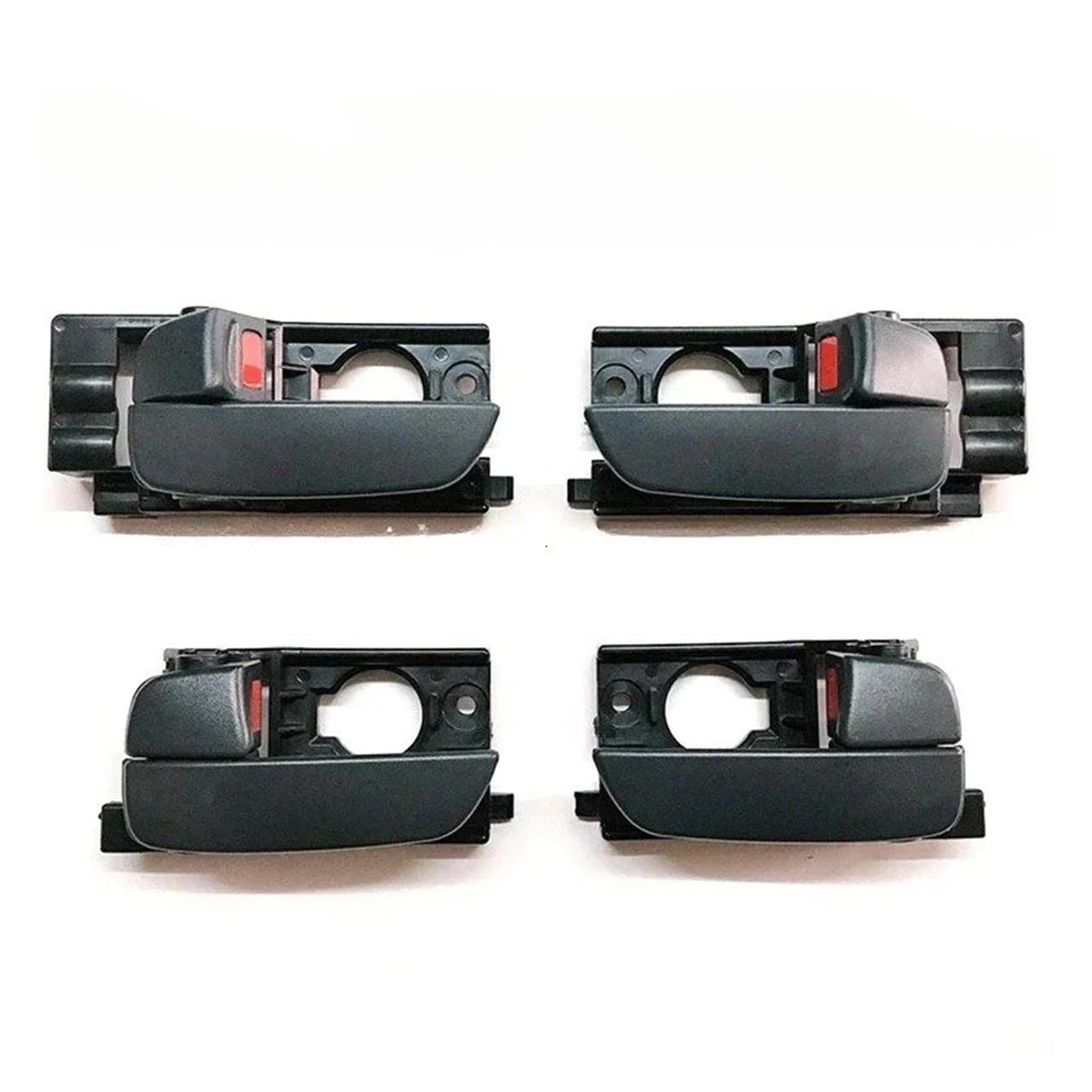 Autotürgriffe Innen Auto Innentürgriff Innentür Offene Griffe Schwarz Für Hyundai Für Accent 2006 2007 2008 2009 2010 2011 Autozubehör Interieur Türgriff Dekor(1 Set - 4 Doors) von SIMBAE