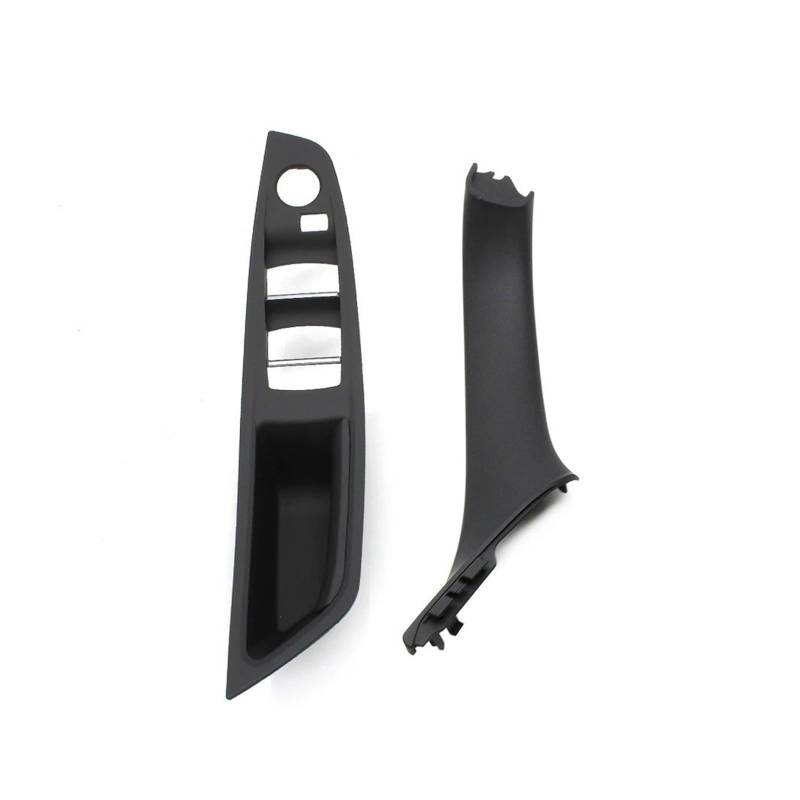 Autotürgriffe Innen LHD Auto Innere Passagier Tür Panel Griff Pull Trim Abdeckung Für F10 Für F11 Für F18 520 523 525 528 51417225865 Interieur Türgriff Dekor(LHD Black 2) von SIMBAE