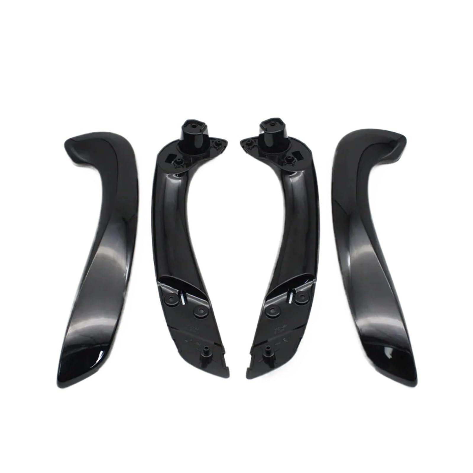 Autotürgriffe Innen LHD RHD Innen Auto Vorne Links Rechts Innen Tür Pull Griff Für Megane 3 Für MK3 Für Fluence 2008 2009 2010 2011 2012 2013 2014 2015 2016 Interieur Türgriff Dekor(Piano Black L and von SIMBAE