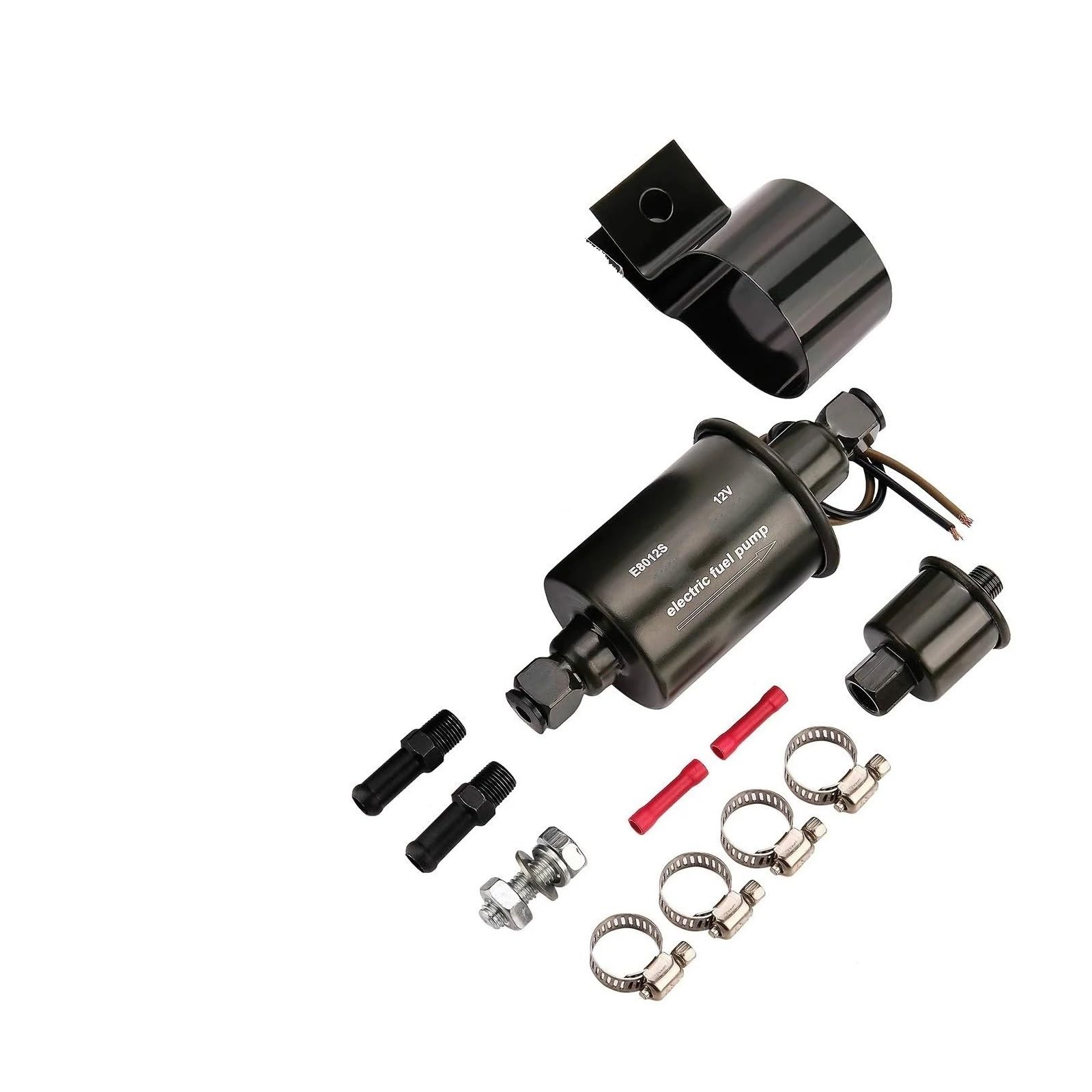 Benzinpumpe Elektrische Niederdruck-Kraftstoffpumpe, 12 V Gas Diesel Inline-Pumpe 5–9 PSI HEP-02A E8012S Für Buick Für Apollo V8 5,7 L Für Riviera V6 4,1 L Kraftstoff Pumpen von SIMBAE