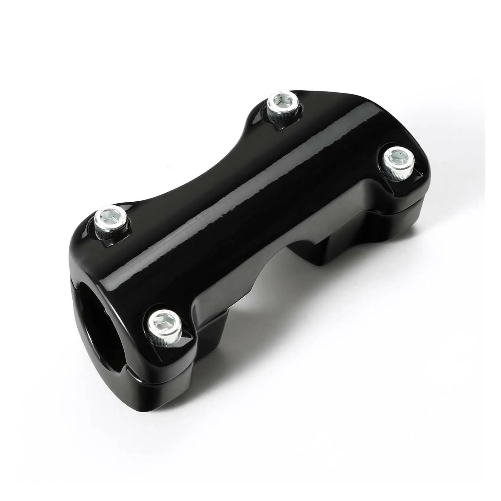 Lenkererhöhung Für Road Für Glide Für FLTRX 2015-2020 Motorrad 1.25 "Lenker Riser Top Clamp Motorrad Lenker Riser(Schwarz) von SIMBAE