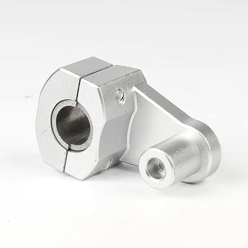 Lenkererhöhung Motorrad-Lenkerklemmen Erhöhte Lenkererhöhung Für 22 Mm 7/8"-28 Mm 1 1/8" Für Ducati Usw. Motorrad Lenker Riser(A Silver 1 PCS) von SIMBAE