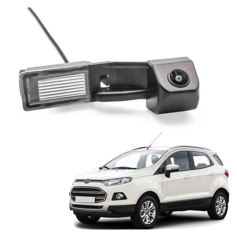 Rückfahrkameras Für Ford Für EcoSport 2013 2014 2015 2016 2017 2018 2019 Auto Reverse Backup-Monitor Nachtsicht CCD HD AHD Fisheye Rückansicht Kamera Rückfahrkamera(D170 AHD 720P) von SIMBAE