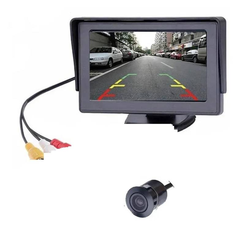 Rückfahrkameras Rückfahrmonitor Auto-Rückfahrmonitor Mit Rückfahrkamera Rückfahrkamera-Set Backup-Automonitor Display Parksystem Rückfahrkamera(C) von SIMBAE