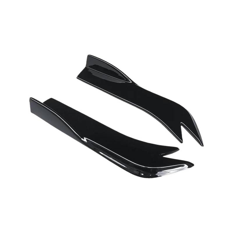 Splitter Auto Heckstoßstange Splitter Schürzen Kofferraumlippe Spoiler Canard Flügel Diffusor Wrap Winkel Kratzschutz Für A4 B8 2017-2023 Seitenschweller(Gloss Black) von SIMBAE