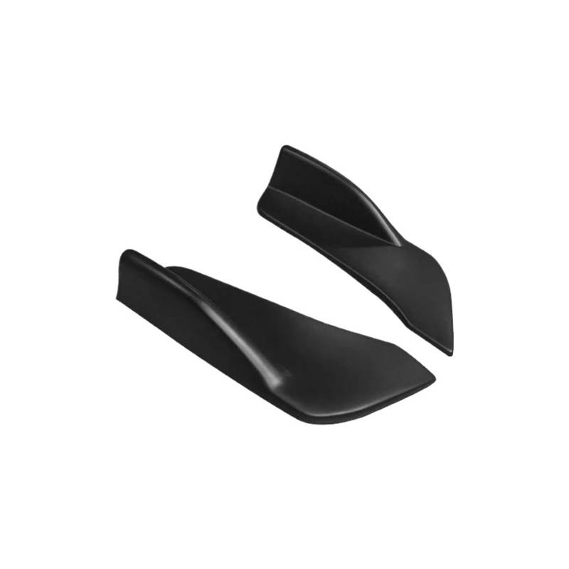 Splitter Autoaußendekoration Heckstoßstangensplitter Schürzen Kofferraumlippe Spoiler Flügeldiffusor Wickelwinkelschutz Für Q3 2015-2020 Seitenschweller(Gloss Black) von SIMBAE