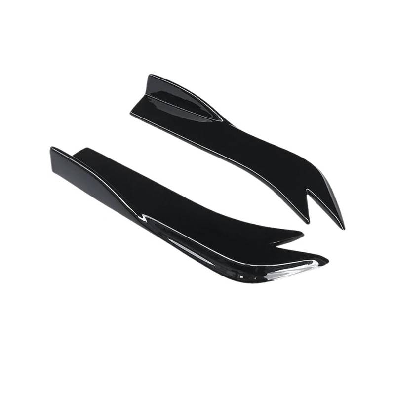 Splitter Autozubehör Heckstoßstangensplitter Schürzen Kofferraumlippe Spoiler Canard Flügel Diffusor Wickelwinkel Für Infiniti G25 G35 G37 2007-2013 Seitenschweller(B Gloss Black) von SIMBAE