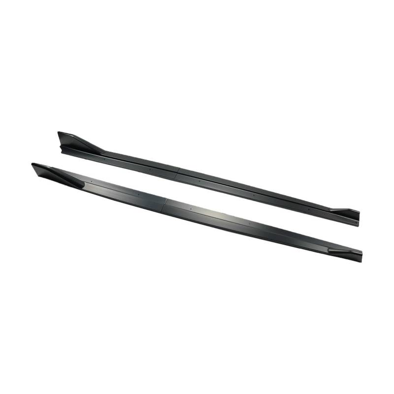 Splitter EIN Paar Auto-Seitenschweller-Verlängerungssplitter-Spoiler AG-Stil-Plattenstoßstangenlippe Für Toyota Für Supra GR Für Supra A90 A91 2020-2024 Seitenschweller(Glossy Black) von SIMBAE