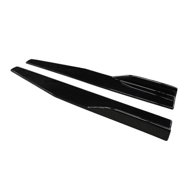 Splitter Für Mondeo 2013-2020 75cm Auto Links Rechts Seitenschweller Carbon Fiber ABS Stoßstange Diffusor Spoiler Schürzen Flügel Erweiterungen Seitenschweller(Gloss Black) von SIMBAE