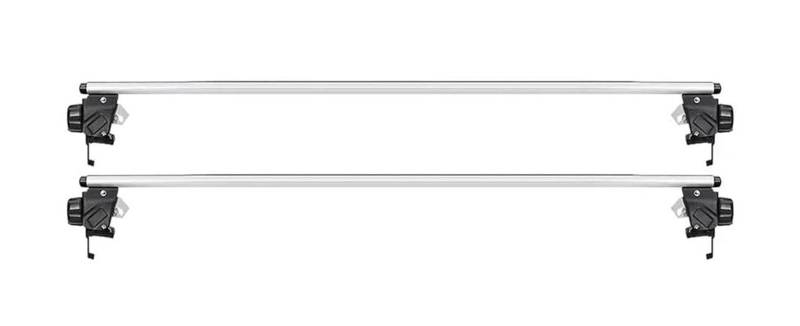 Dachbox 2 Stück Aluminium-Dachrelingträger, Querträger, Querträger Für Passform Dachgepäckablage von SIMICASE