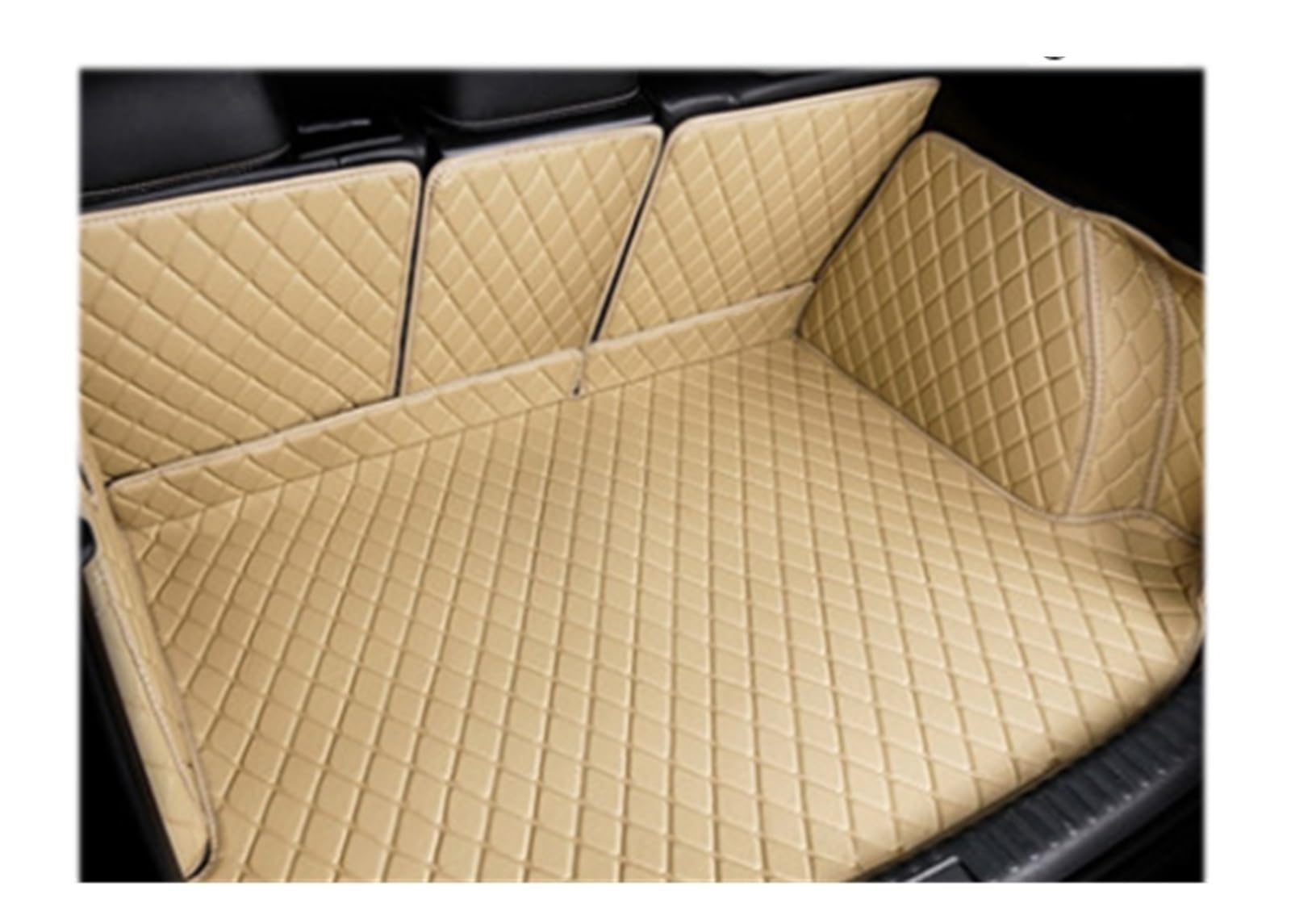 Für Mercedes Für Benz EINE Klasse 2013~2018 Leder Kofferraum Matte Teppich Schwanz Cargo-Liner Boot Pad Für A200 Für A220 2017 2018 2019 Kofferraumwanne(B Beige) von SIMICASE