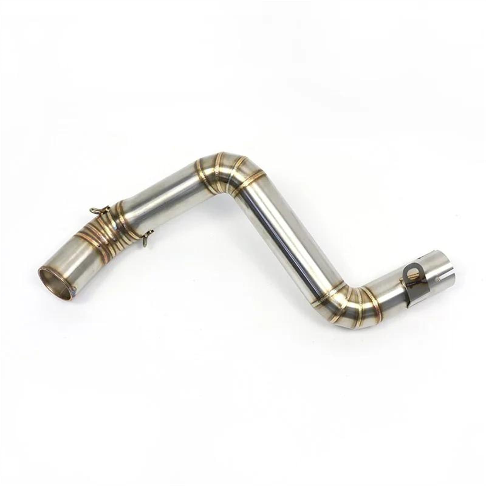 Motorcycle Exhaust Pipe Für Duke 200 Für Duke 390 Für 2012-2016 Motorrad-Auspuff-Fluchtsystem Modifiziertes Zwischenrohr 51 Mm Auspuff Mittelrohr (Größe : Style 1) von SIMICASE