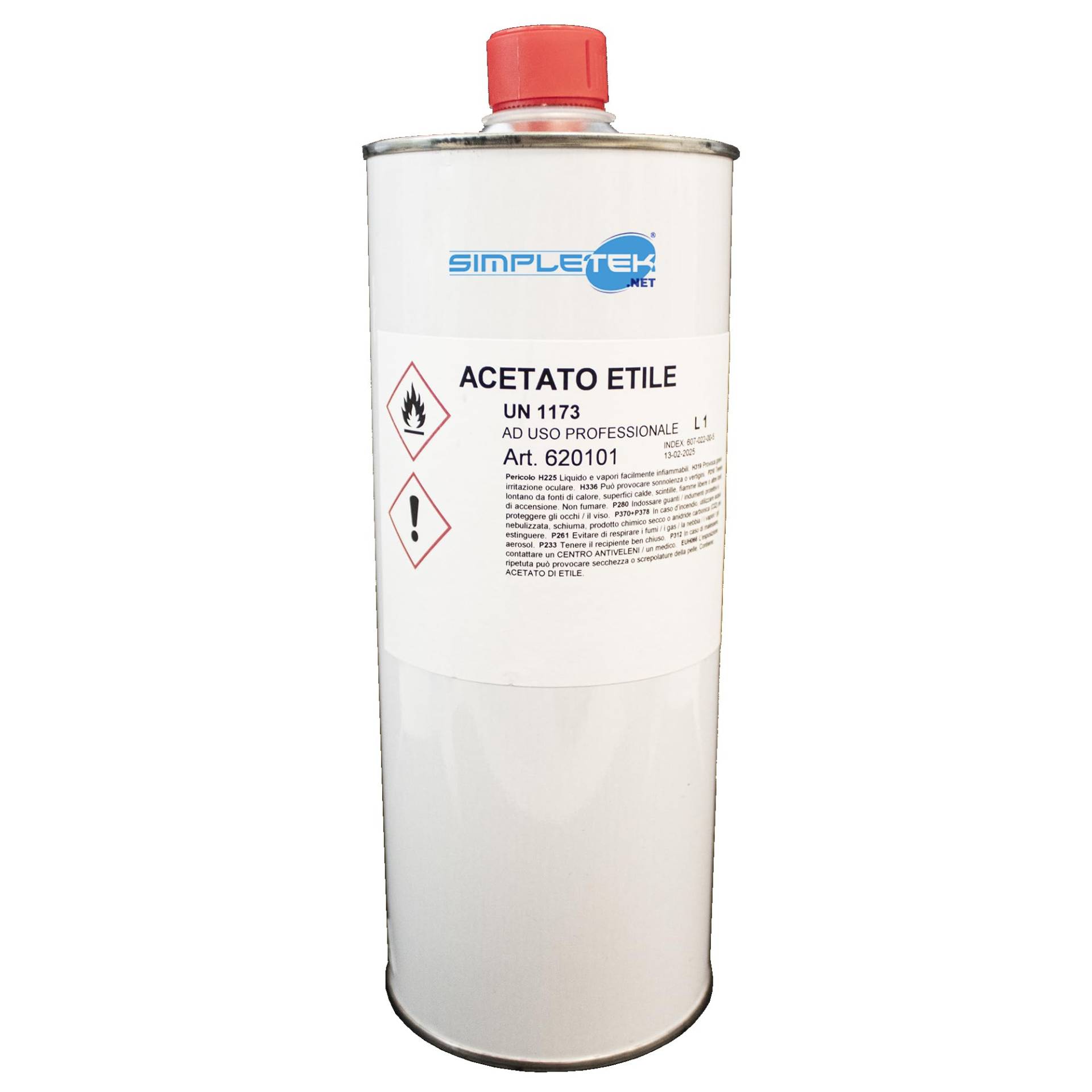 SIMPLETEK - Ethylacetat 1 l für synthetische Acrylharze aus Polystyrol zur Restauration von SIMPLETEK