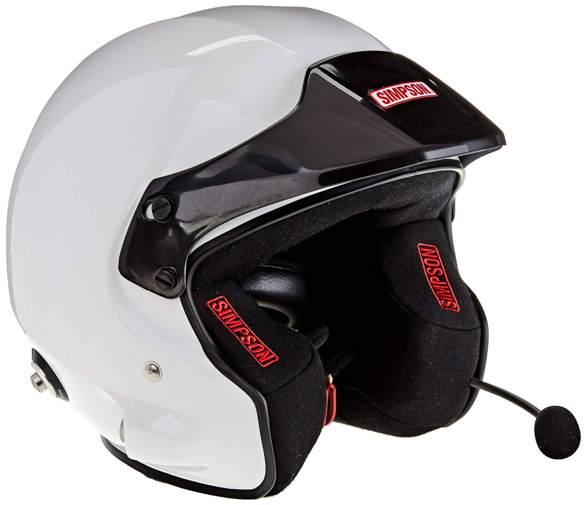 Simpson AA0130EG2M550018 Helm Fia Rally 8859 weiße Spitze, S von Simpson