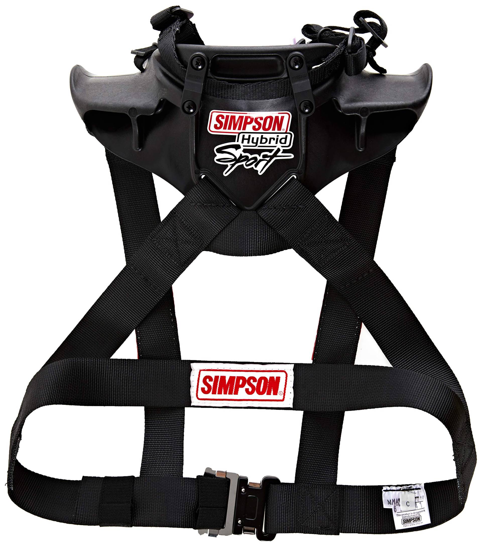 Simpson HS.MED.F.PA.FIA Hans Hybrid Sport weiblich Anker Standard, M von SIMPSON