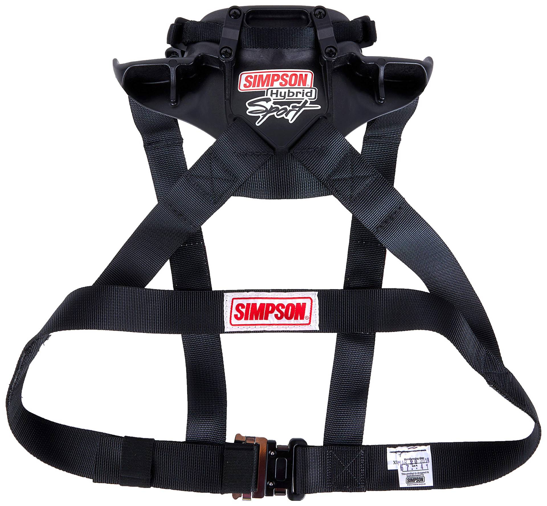 Simpson HS.XLG.11.PA.FIA Hans Hybrid Sport Standard Verankerung, XL von Stilo