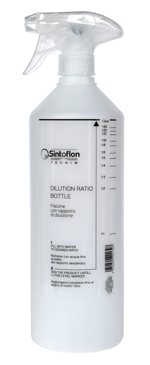 SINTOFLON Flasche mit Verdünnungsverhältnis - Dilution Ratio Flasche 1 l von SINTOFLON