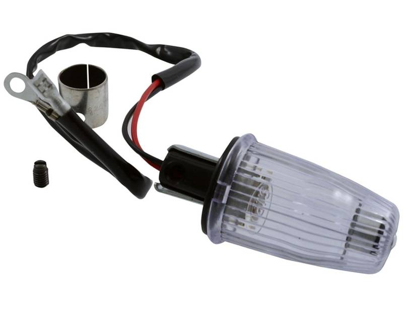 Blinker SIP Lenkerende, weiß kompatibel für VESPA 150 Sprint 150 VLB1T 2T AC 65-74, Weiß von SIP