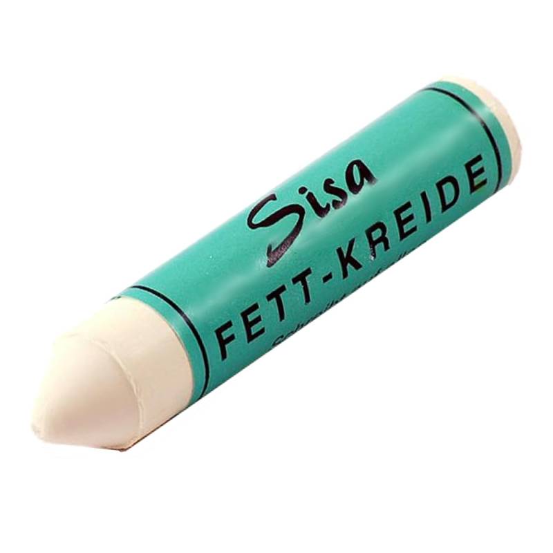 12x SISA Fett-Kreide weiß 17,5 mm von SISA