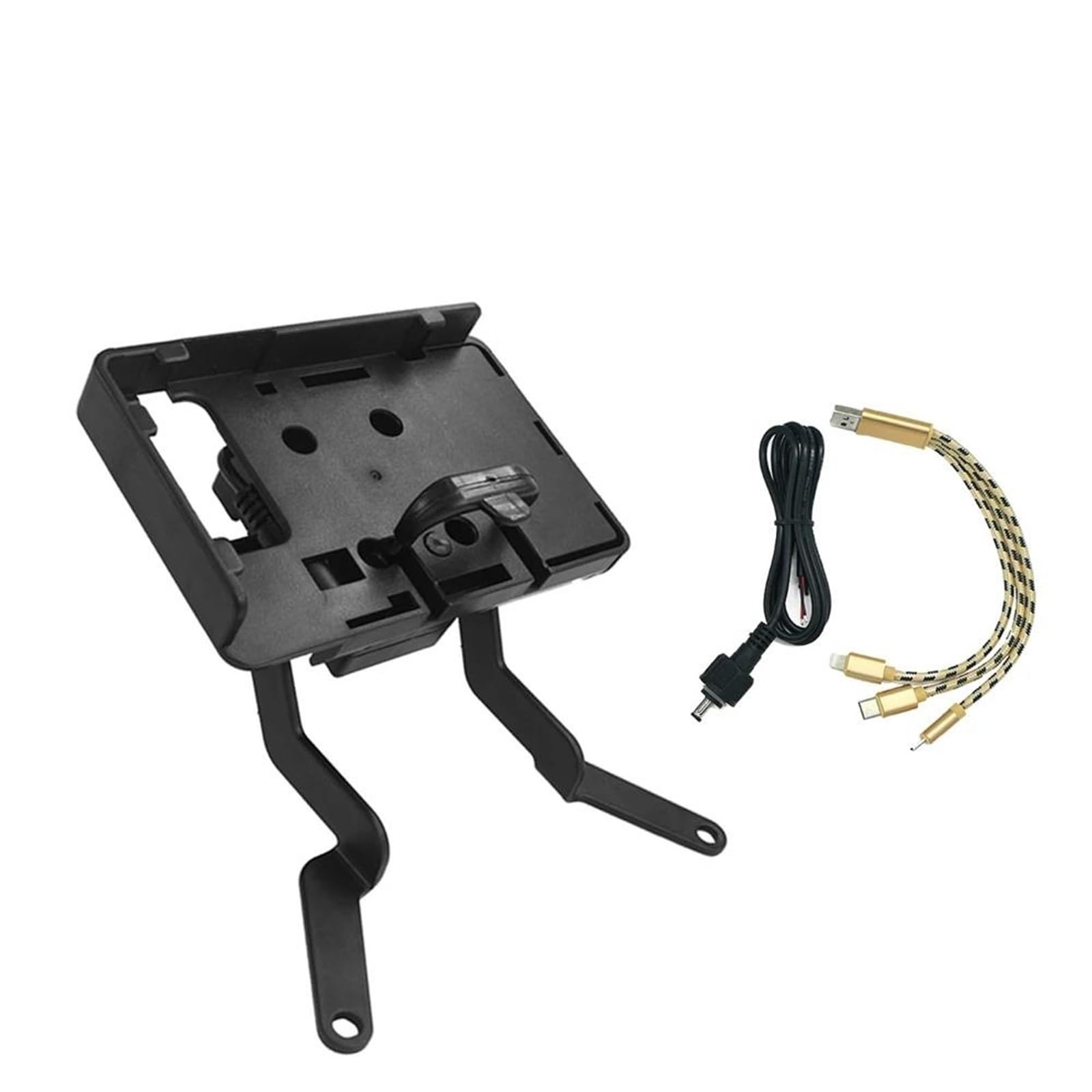 Motorrad Handyhalterung Für C400X 400X C400 Motorrad Montage Handy Halterung Adapter Kit Unterstützung GPS Motorrad Smart Navigation Halter(ONE SET-12MM) von SISAWUEU