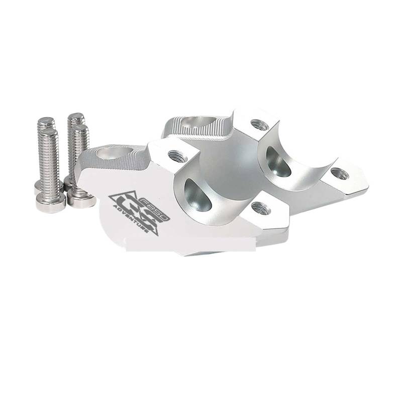 Motorrad Lenkererhöhung FÜR F850GS F900R F900XR F850 GS Adventure Motorrad CNC Lenker Riser mit Offset Drag Lenker Clip Verlängerung Adapter(F850GS ADV) von SISAWUEU