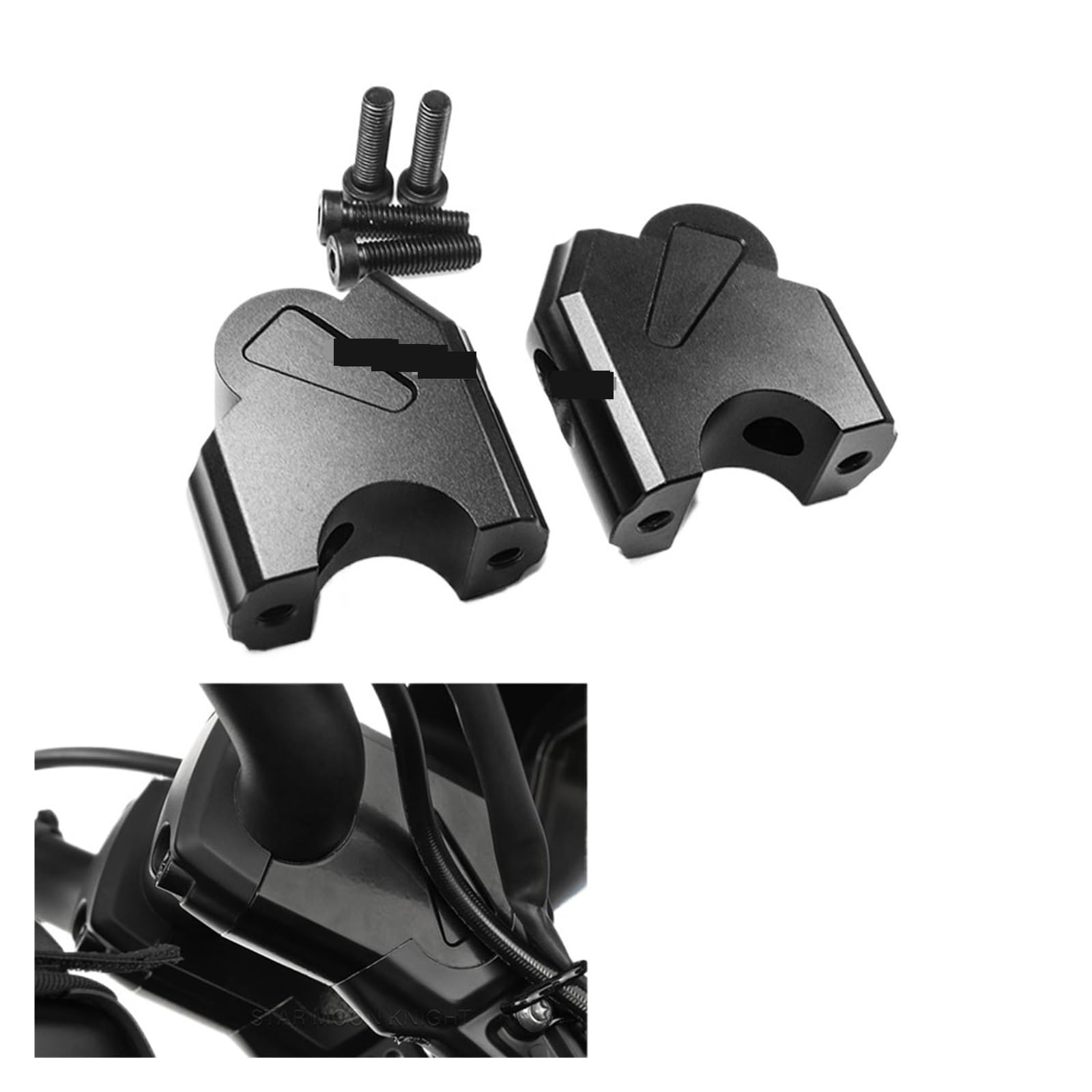 Motorrad Lenkererhöhung Für RA1250 PA1250 Pan America 1250 S Spezielle 2021- Motorrad Zubehör Griff Bar Riser Clamp Verlängern Lenker Adapter Halterung von SISAWUEU