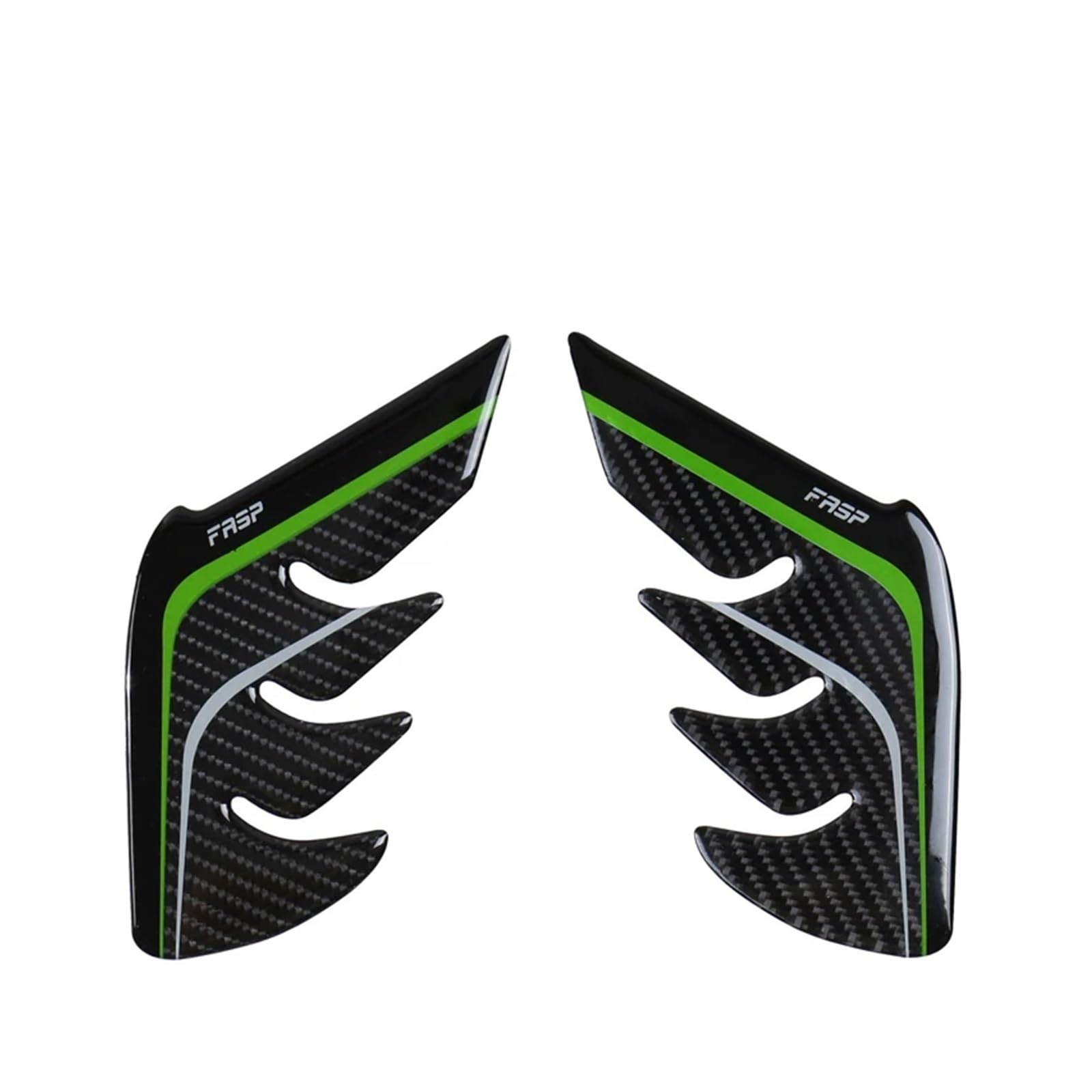 Motorrad Tankpad 5D Carbon Z900 Tank Aufkleber Motorrad Tank Pad Schutz Aufkleber Für Kawasaki Z 900 Z900 2017 2018 2019 2022 Rot schwarz(Green Side pad) von SISAWUEU