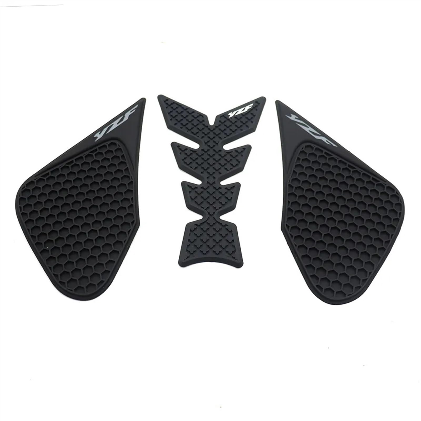 Motorrad Tankpad Für YZF R3 R15 R25 Motorrad YZFR3 Seite Kraftstoff Tank Pad Tank Pads Schutz Aufkleber Knie Grip Traktion Pad(One Set) von SISAWUEU