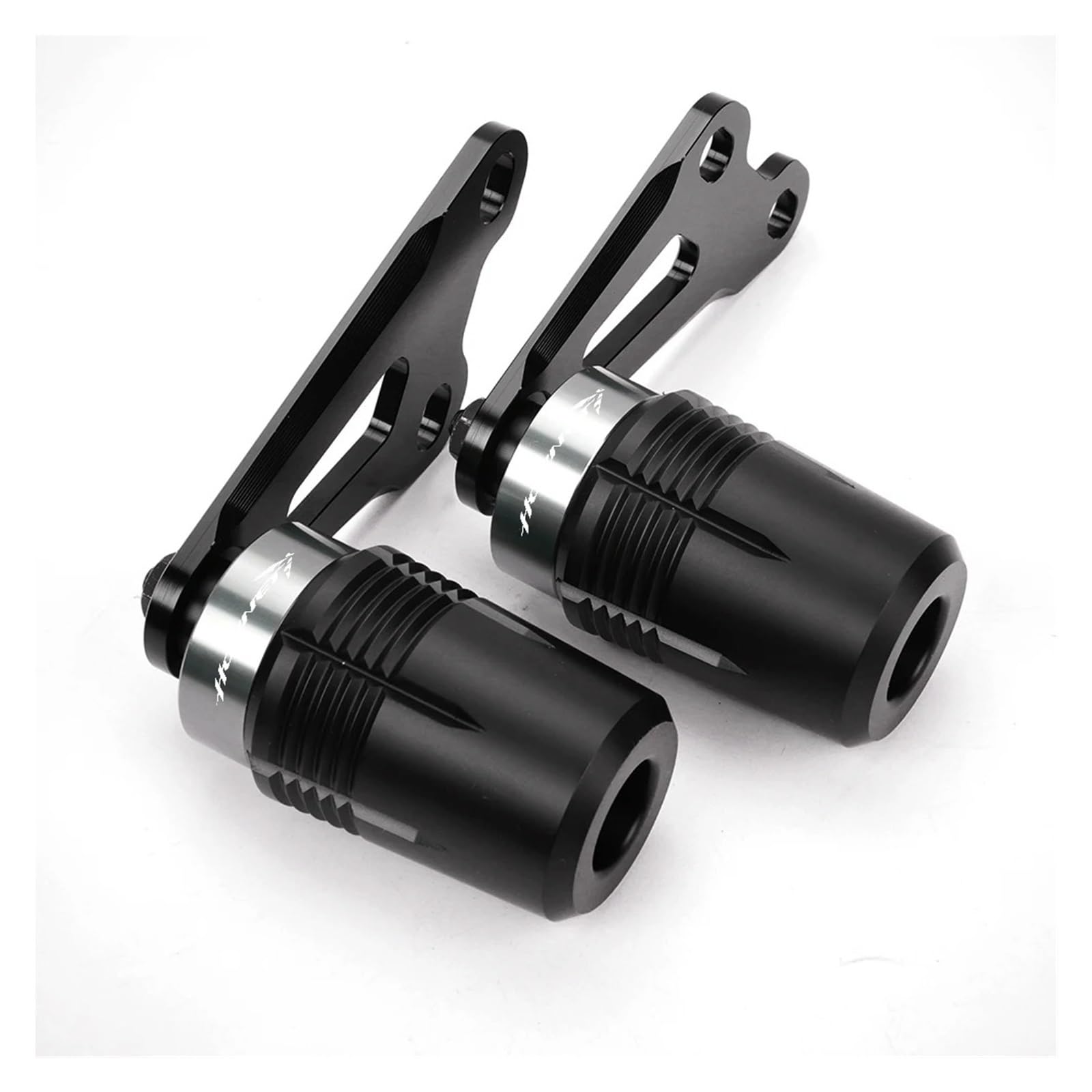 Sturzpads Rahmenschutz Fallschutz Für CB750 CB 750 Hornet 2023 Motorrad Zubehör Fallende Schutz Crash Protektoren Auspuff Slider Rahmen Sliders(Frame Sliders-Grey) von SISAWUEU