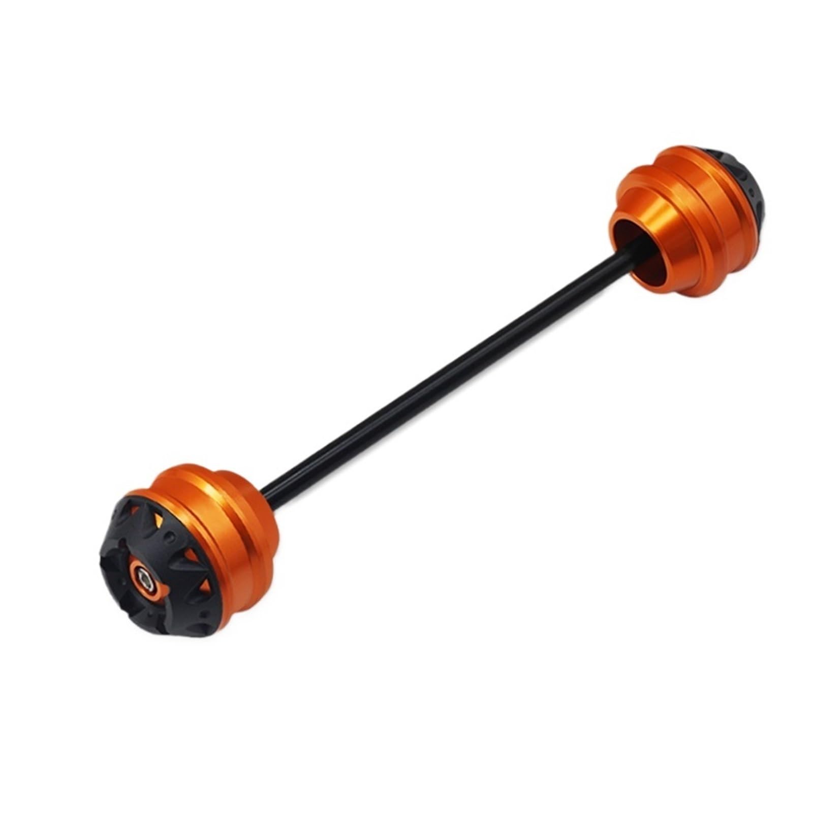 Sturzpads Rahmenschutz Fallschutz Für F900R F900r 2019-2024 Vorne Hinten Rad Gabel Slider Achse Crash Schutz Kappe Rad Fallen Schutz Motorrad Zubehör(Front Orange) von SISAWUEU