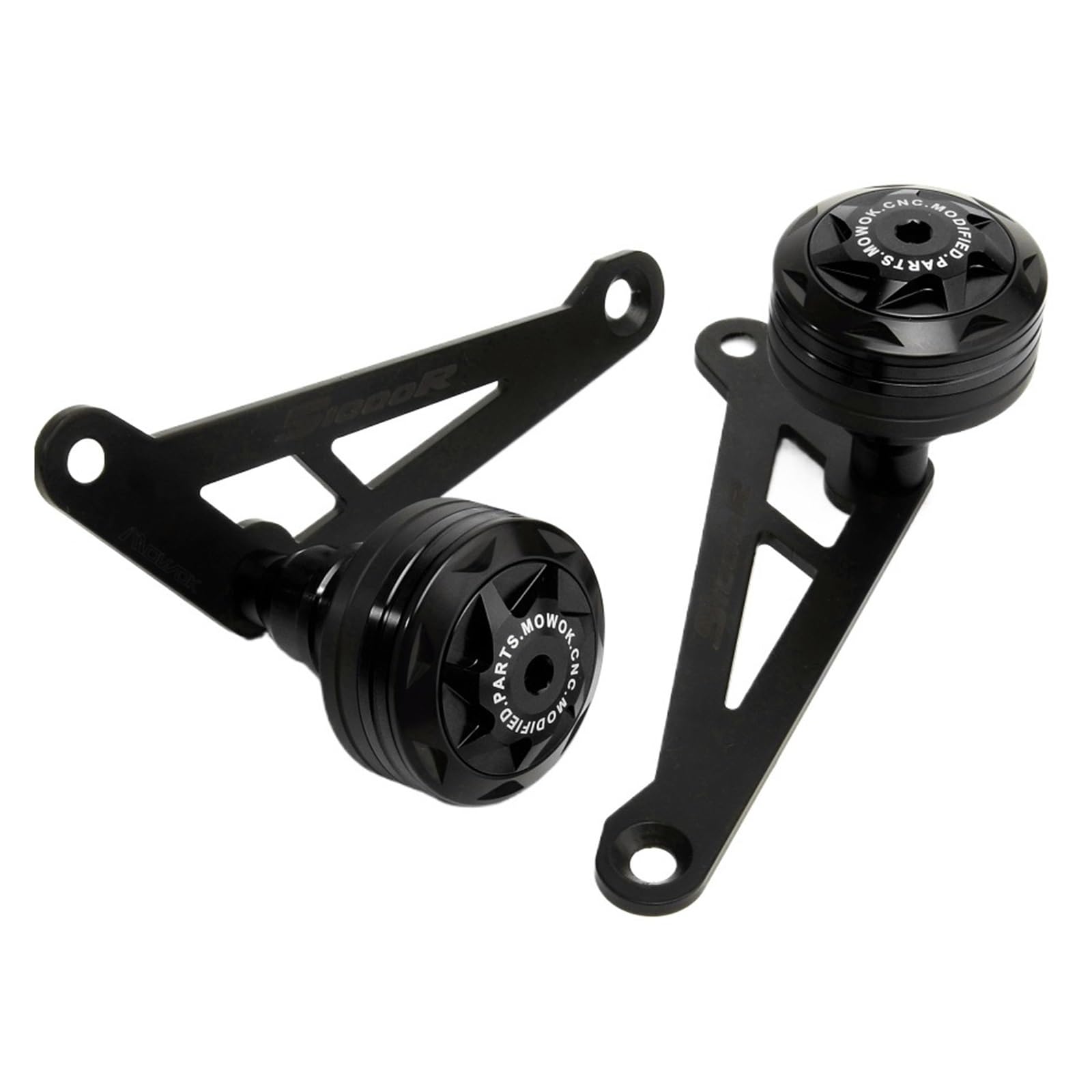 Sturzpads Rahmenschutz Fallschutz Für S1000 R S1000R 2017 2018 2019 Motorrad Zubehör Absturzsicherung Crash-Schutz Rahmen Slider(Black-L) von SISAWUEU