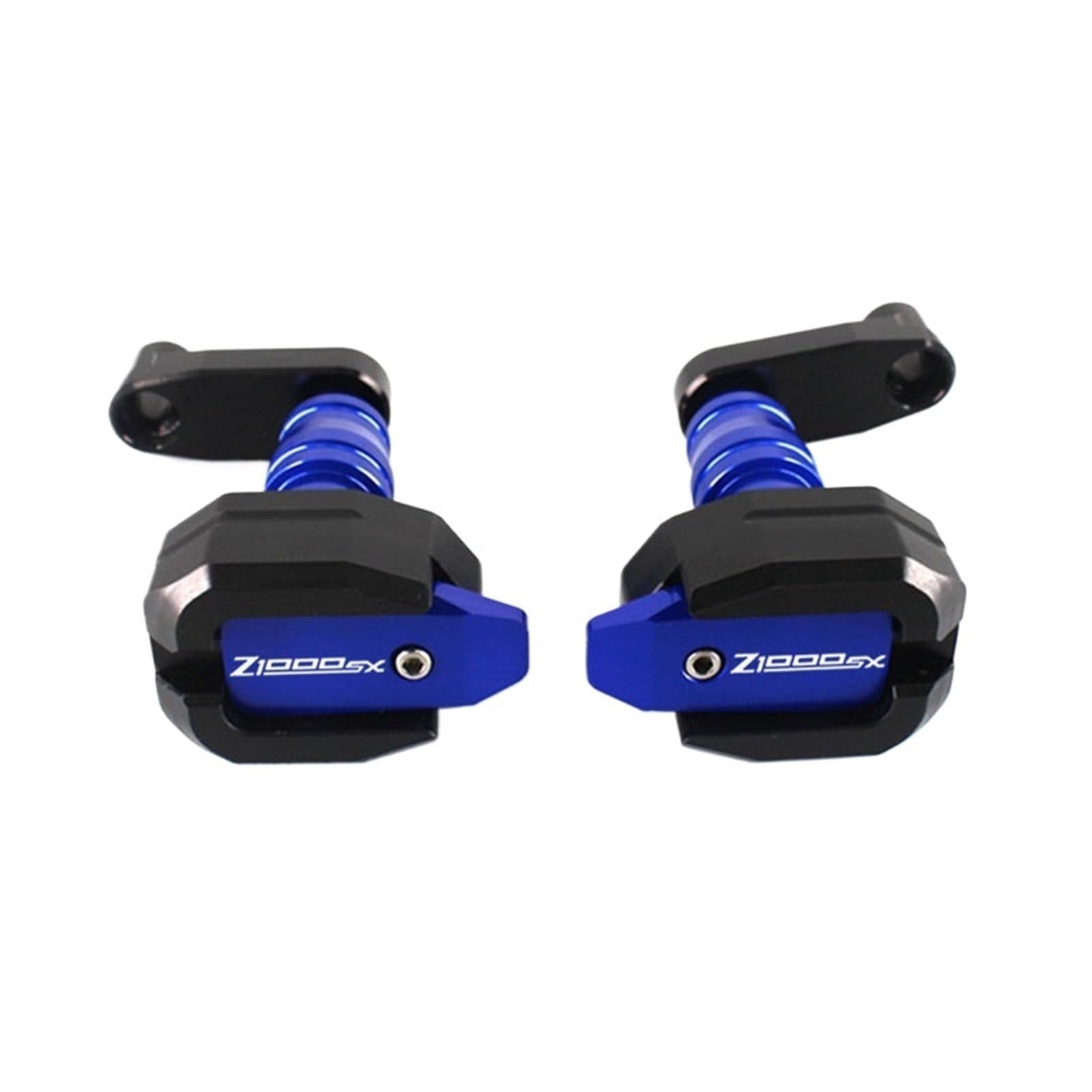 Sturzpads Rahmenschutz Fallschutz Für Z1000SX Ninja 1000 Ninja 1000 2017-2019 Motorrad Absturzsicherung Rahmen Slider Verkleidung Schutz Crash Pad Schutz(Blue) von SISAWUEU