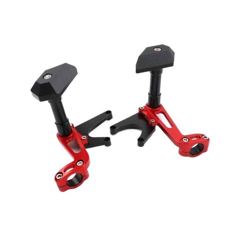 Sturzpads Rahmenschutz Fallschutz Geeignet Für Motorrad G310R Rahmenschutz Gleitblock Motor Anti-Fall-Gruppe Anti-Fall-Ball(Red) von SISAWUEU