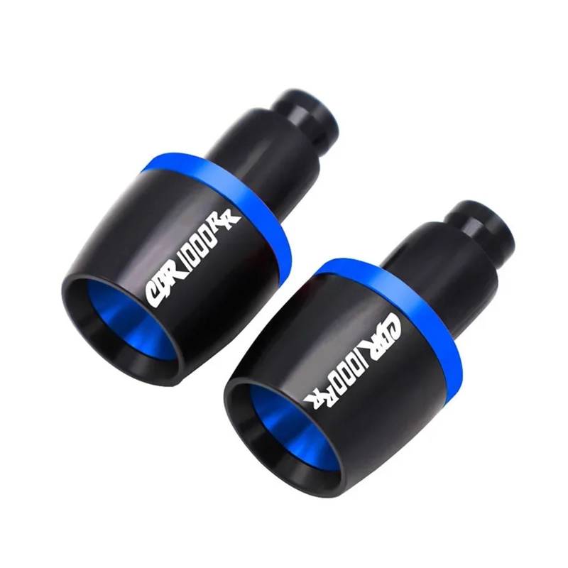 Sturzpads Rahmenschutz Fallschutz Motorrad CNC Aluminium Universal Griff Griff Stangenende Abdeckung Gegengewicht Stecker Schieber Für CBR1000RR CBR1000RR CBR1000(Blue) von SISAWUEU