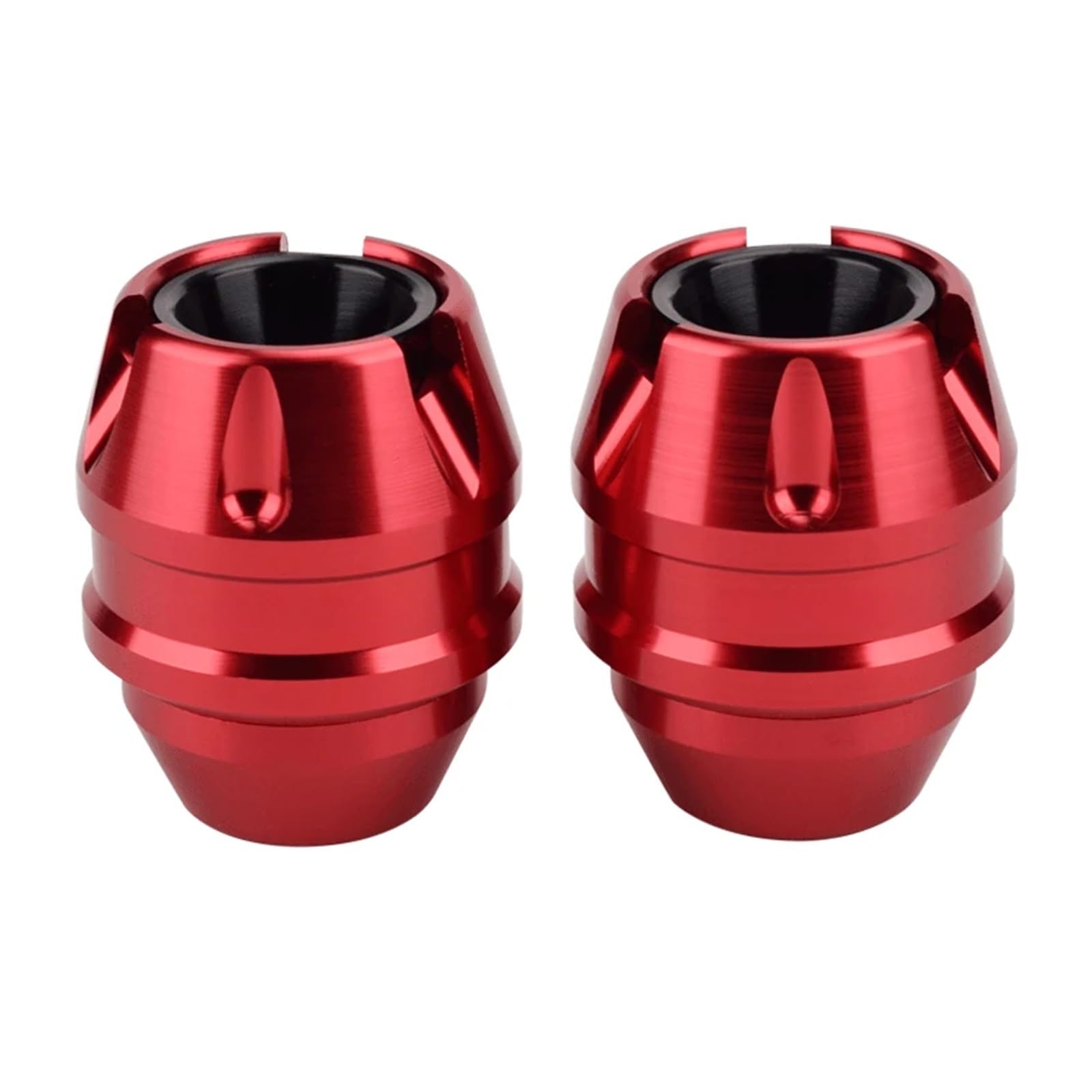 Sturzpads Rahmenschutz Fallschutz Motorrad-Vorderrad-Fallschutz-Crash-Slider Für MSX125 GROM125 MSX 125 SF Anti-Drop-Ball-Modifikationszubehör(Red) von SISAWUEU