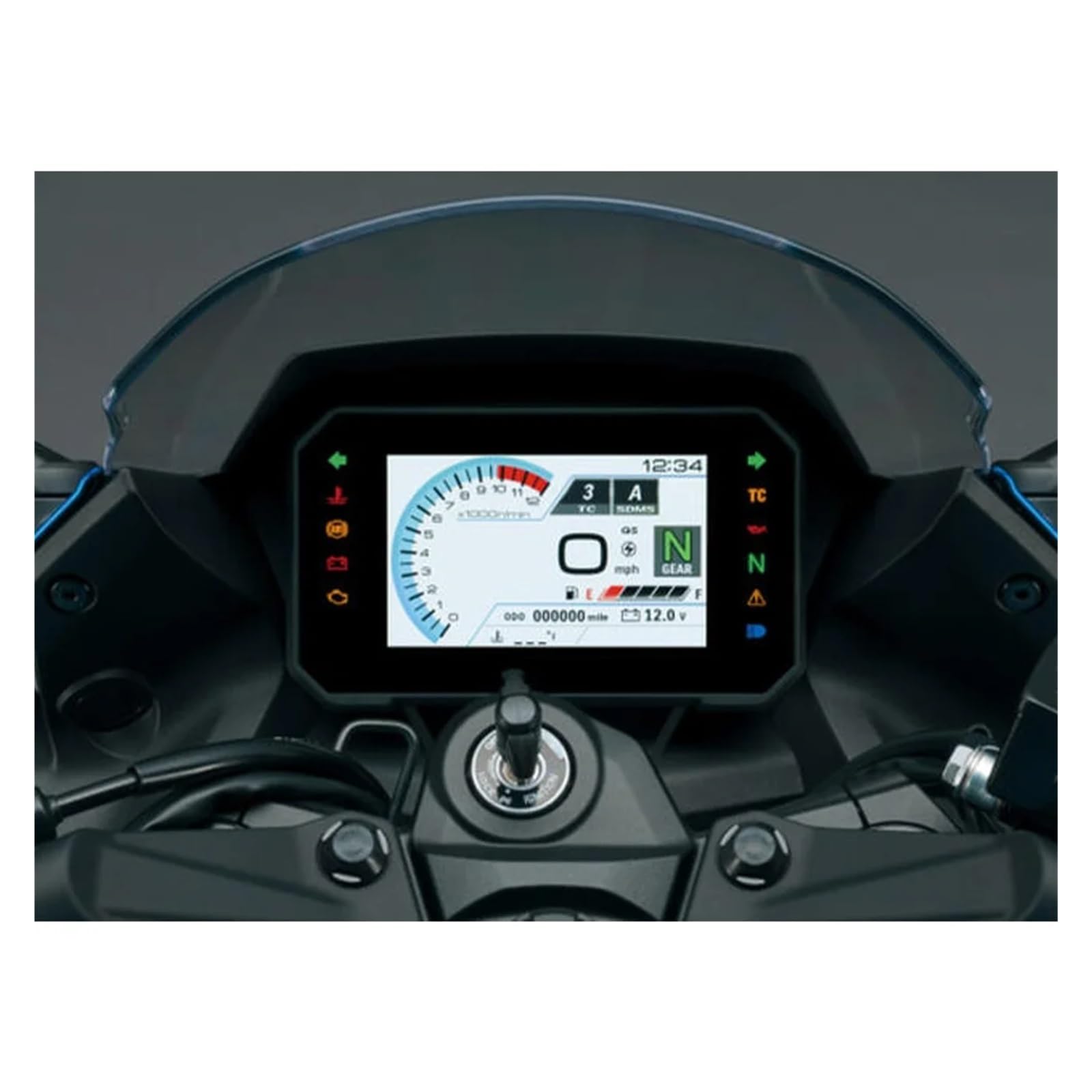 Tachoschutzfolie Für Suzuki Für GSX-8R GSX 8R GSX8R 2024 Zubehör Dashboard Screen Protector Motorrad Instrument Schutz Film Teile von SISAWUEU