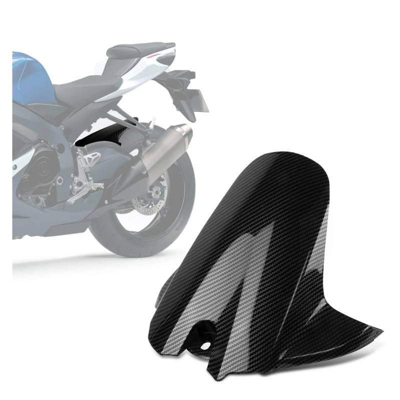 motorradkotflügel Für Suzuki GSXR600 750 Für K6 Für K8 2006-2010 Verkleidung Hinten Kotflügel Kotflügel Reifen Hugger Mud Splash Schutz Motorrad Kotflügel Schlamm(Carbon) von SISAWUEU