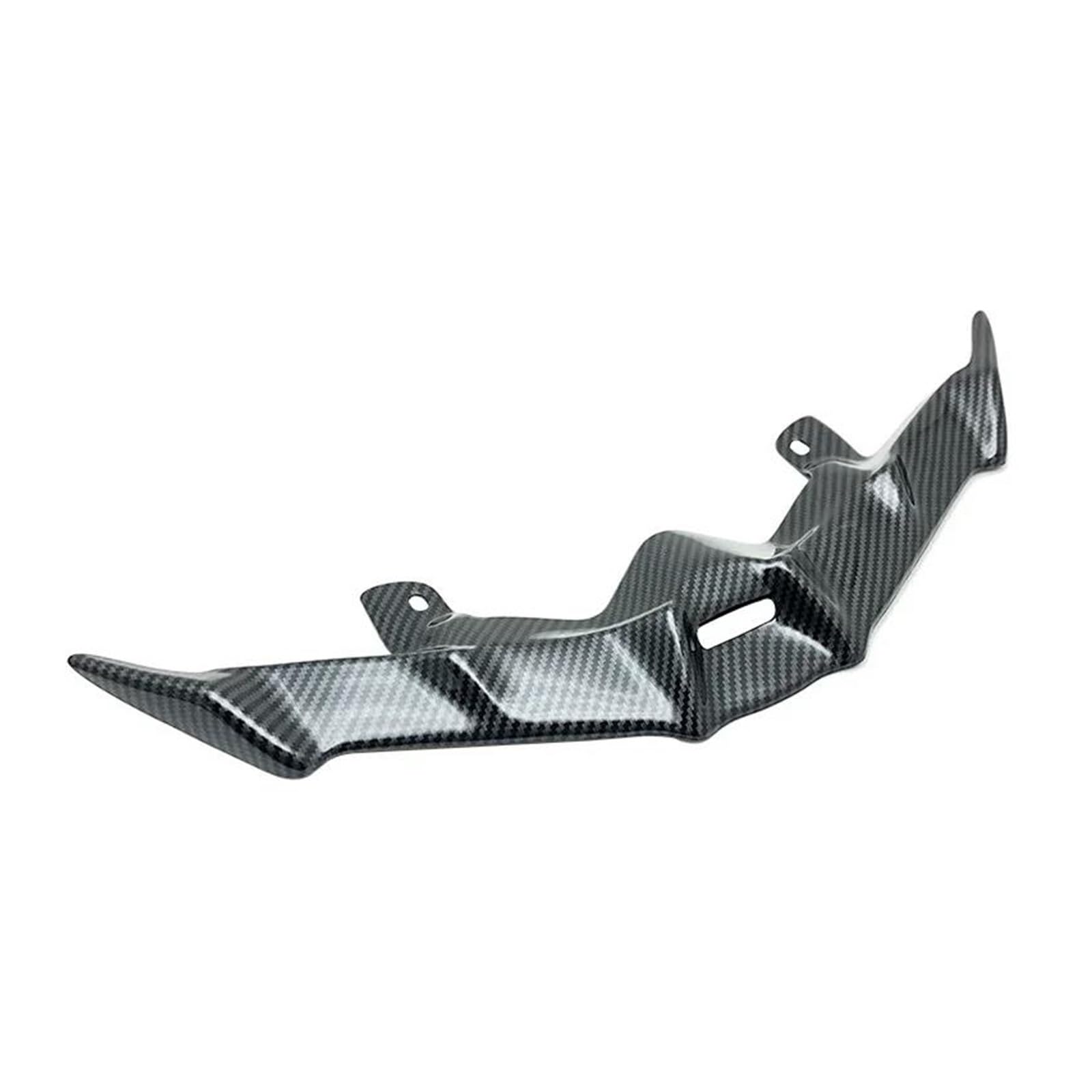 motorradspoiler Für ADV 150 160 ADV150 ADV160 2019-2024 Motorrad Front Verkleidung Winglet Flügel Abdeckung Trim Shark Fin Schnabel Moto Accessori(Carbon Look) von SISAWUEU