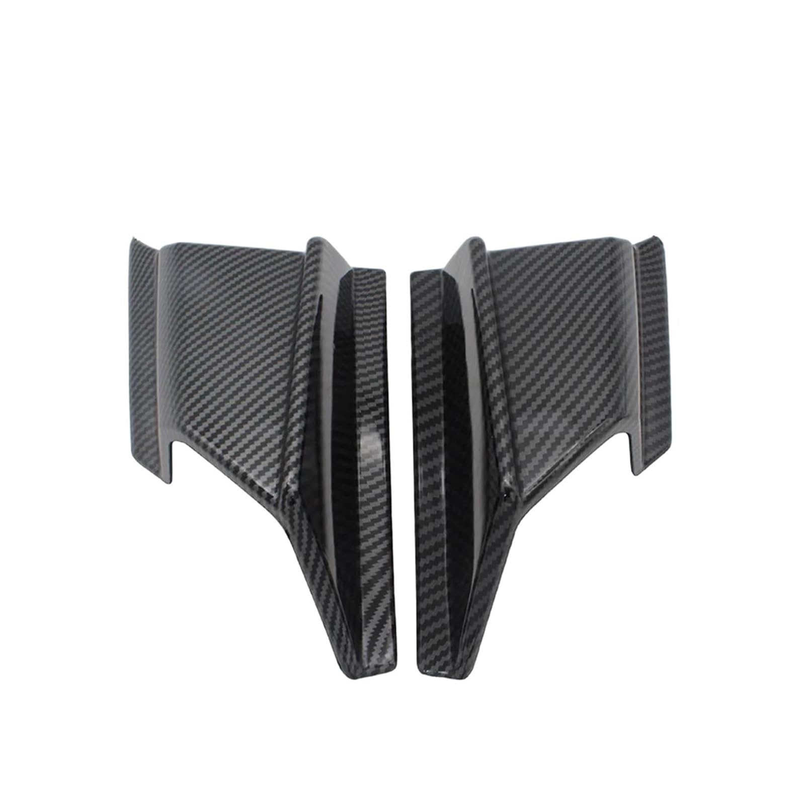 motorradspoiler Für ADV150 ADV 150 2019 2020 Motorrad Seite Winglet Wind Fin Spoiler Front Verkleidung Schutz Abdeckung(Carbon Black) von SISAWUEU