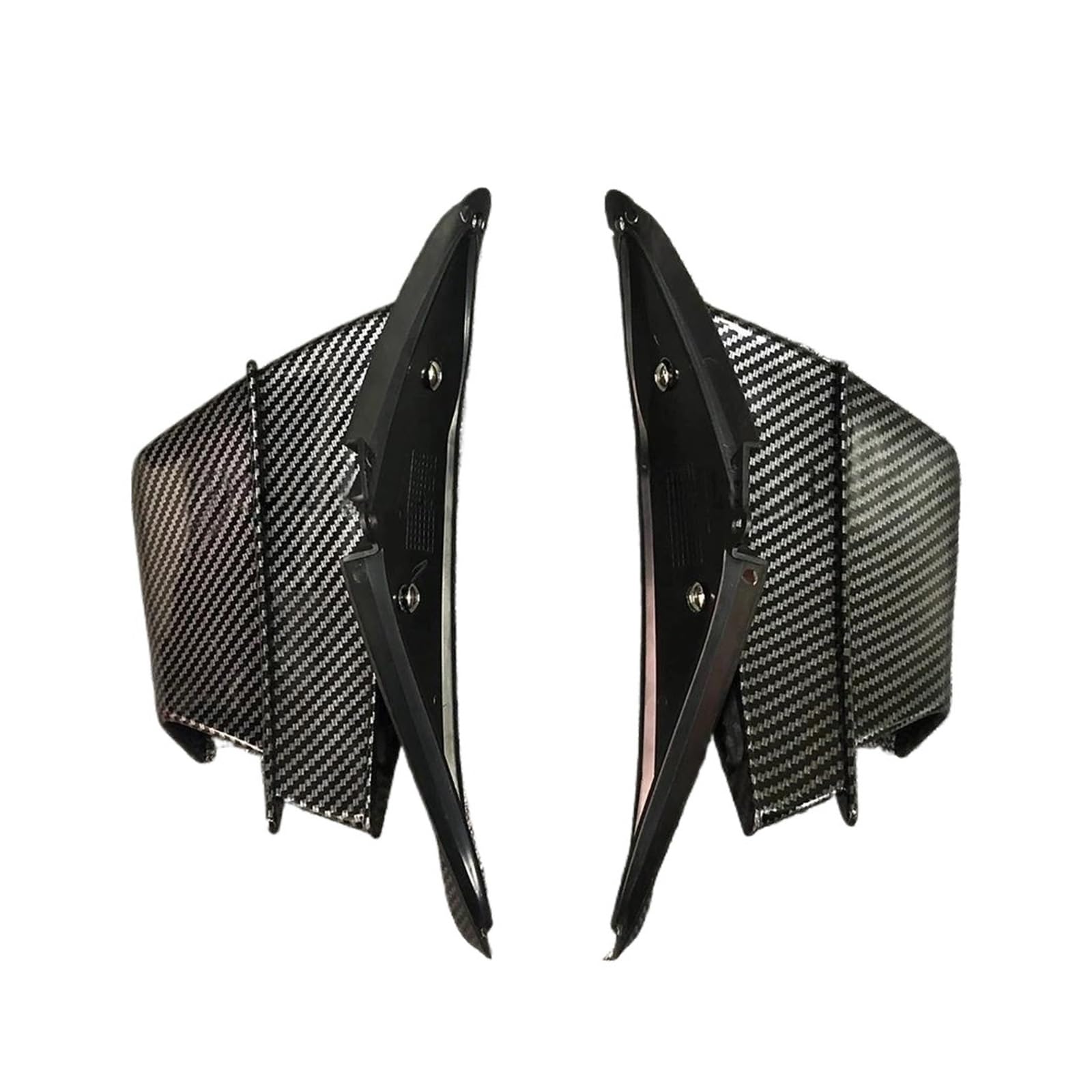 motorradspoiler Für CBR650R 2019-2023 Winglet Aerodynamische Seite Wind Fin Spoiler CB650R ABS Front Verkleidung Schutz Flügel Abdeckung(Color-A) von SISAWUEU